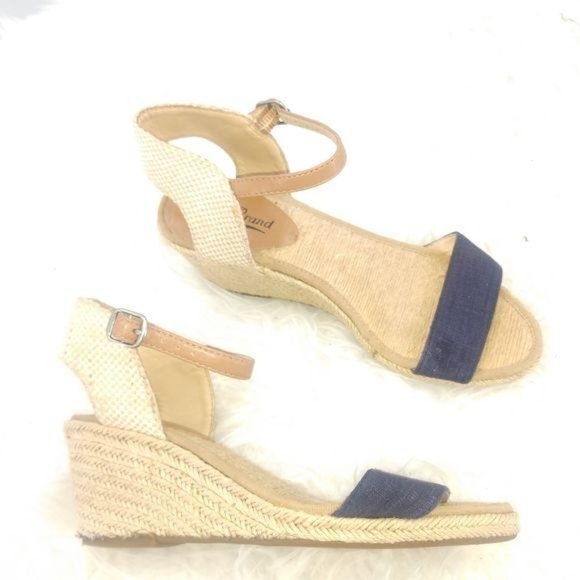 Lucky Brand Shoes - Lucky Brand Wedge Sandal Denim Espadrilles